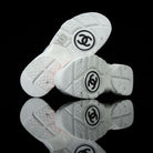 Chanel-CC Sneakers-Pre Order Duration (3-5 Working Days) This item is classed as Women's CC Logo on side G33728 Y52847 K0727 Orange, Grey, White, Black Released 04.2018 Limited Release Lambskin & Suede Calfskin Women's Chanel High top Sneakers Velcro CC i