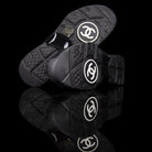 Chanel-CC Sneakers-Pre Order Duration (3-5 Working Days) CC Logo on side Black, Navy, Silver, Grey Release: 2019 Limited Release Lambskin & Velour-fabriqe.com