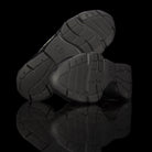 Dior Homme-B22 Sneakers-Black technical knit and black calfskin Black cotton laces Black nylon lining Black nylon pull tab Iridescent Strip, black rubber sole, textured "Dior Homme" logo "Welded" construction Christian Dior launched B22 Sneakers textured 