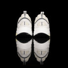 Dior Homme-B22 Sneakers-White technical knit and white calfskin Reflective Material on toe White cotton laces White nylon lining Black nylon pull tab Black rubber sole, textured “Dior Homme” logo “Welded” construction-fabriqe.com