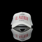 Sultan Est-Cap-El Patron (Arabic) One Size Fits All White Red-fabriqe.com