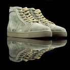 Christian Louboutin-Louis Flat high-Product Code: 3161213 Colour: Poivre Vert/Khaki Discontinued Material: Suede/Velour-fabriqe.com