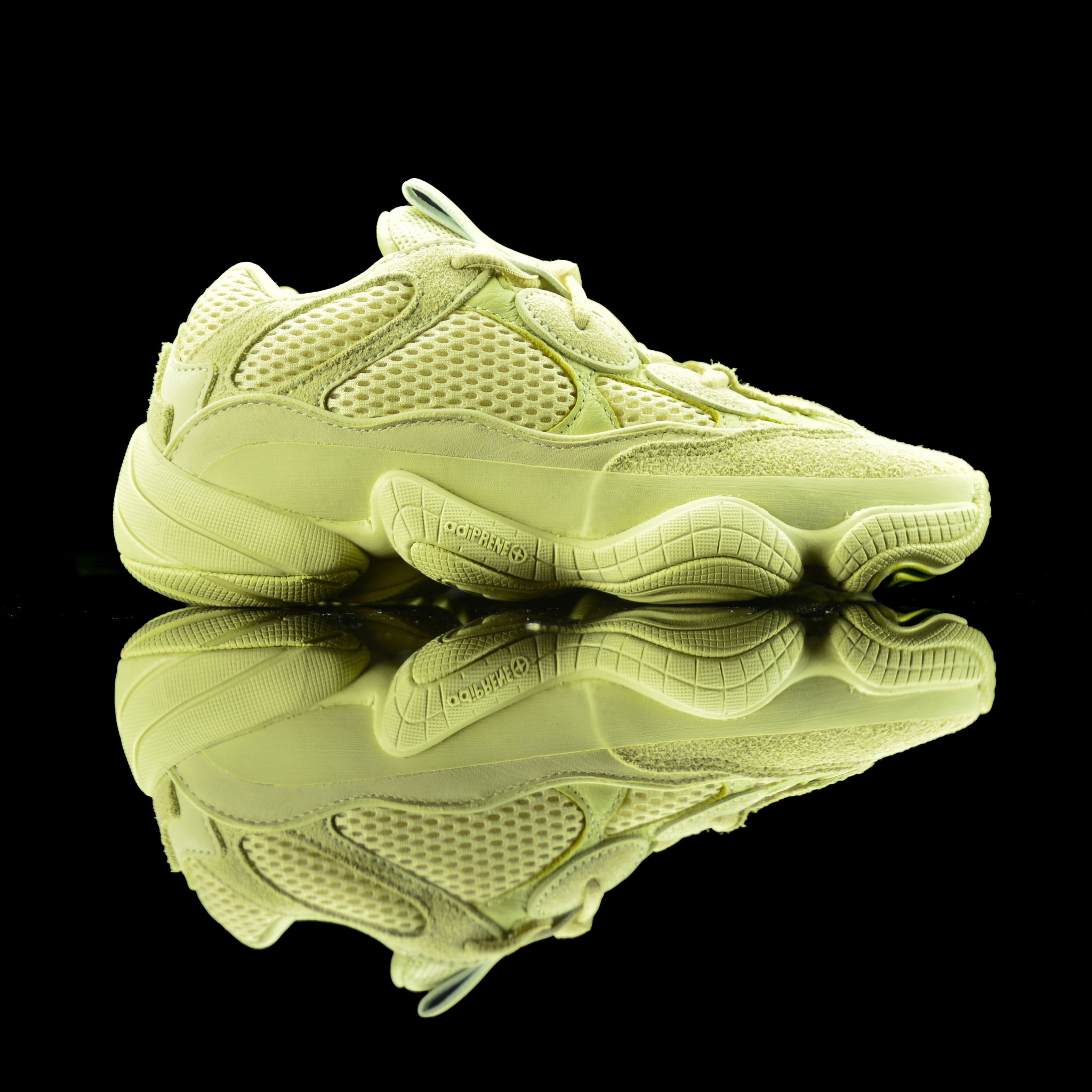 Adidas-Yeezy 500-Product code: DB2966 Colour: Super Moon Yellow/Super Moon Yellow/ Super Moon Yellow Year of release: 2018-fabriqe.com