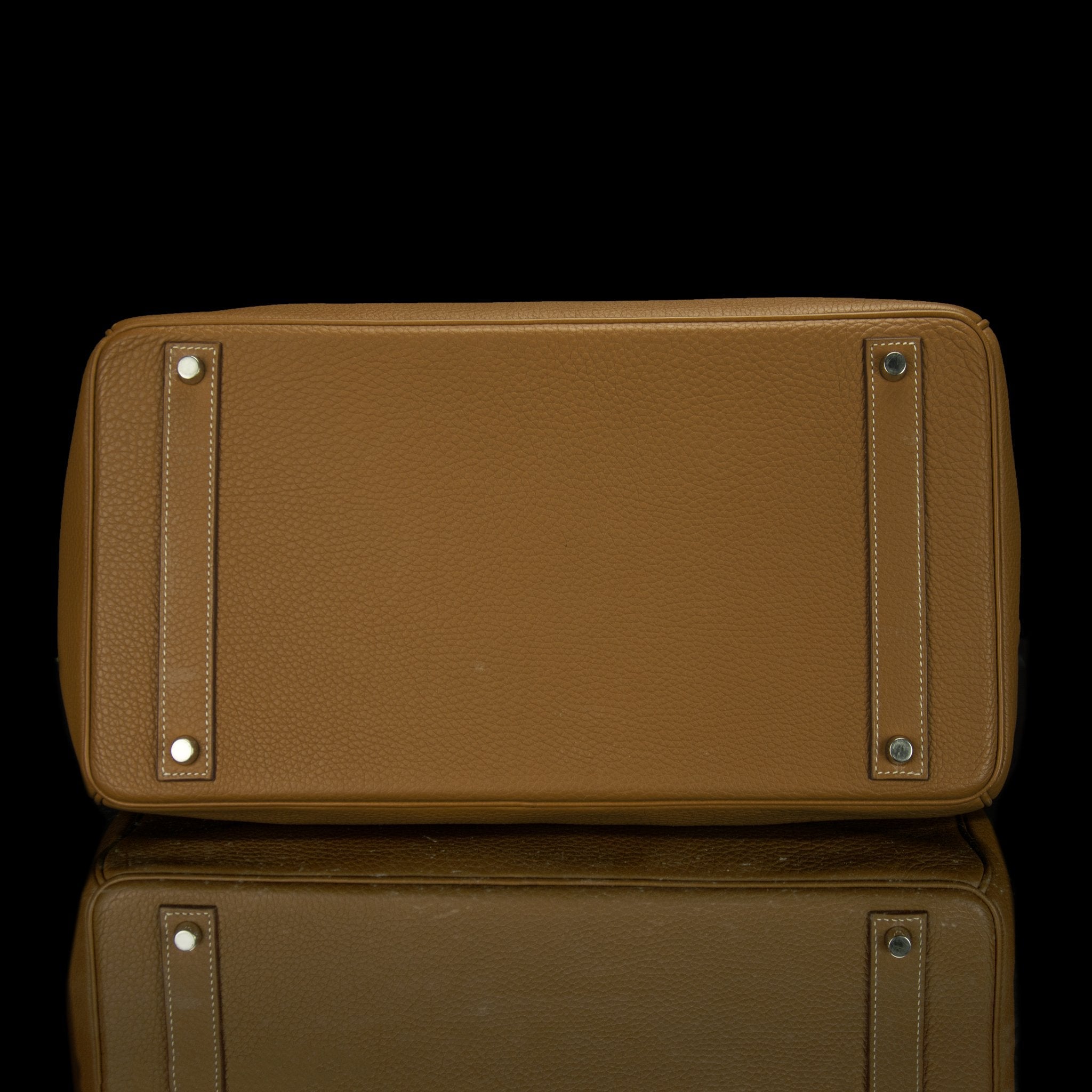 Hermes-Birkin 40-BROWN SILVER-Designer Style: ID Square Size: 40 Hardware: Silver Release Date: 2017 Colour: Brown Made in France Material: Grained Leather 100%, Silver-fabriqe.com
