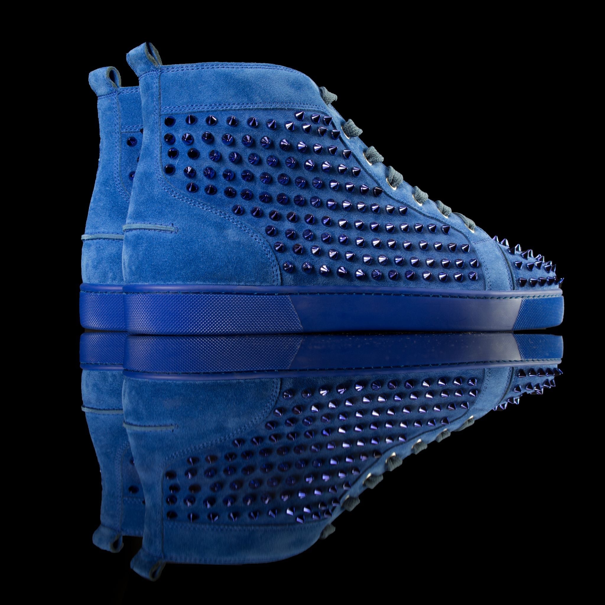 Christian Louboutin-Louis Flat-Product Code: Colour: Blue Azzuro Discontinued Material: Suede-fabriqe.com