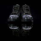 Christian Louboutin-Louis Flat-Product Code: 1170129 Colour: Black Diamante 2017 Release Material: Leather Python, Patent, Diamante Mens Christian Louboutin Louis Flat Python Leather Diamante is on offer this season. Chiseled in "Swarovski" crystals and B
