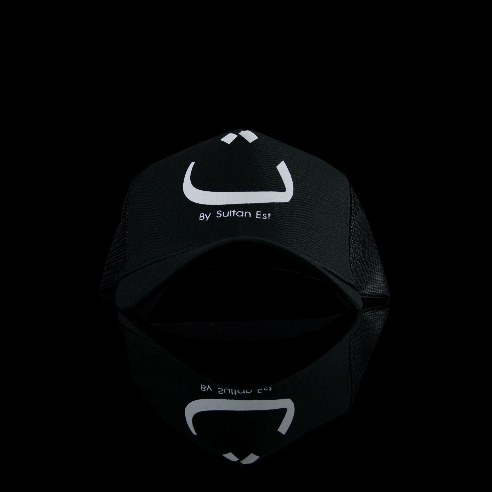 Sultan Est-Cap-Taa (Arabic) One Size Fits All Black White-fabriqe.com