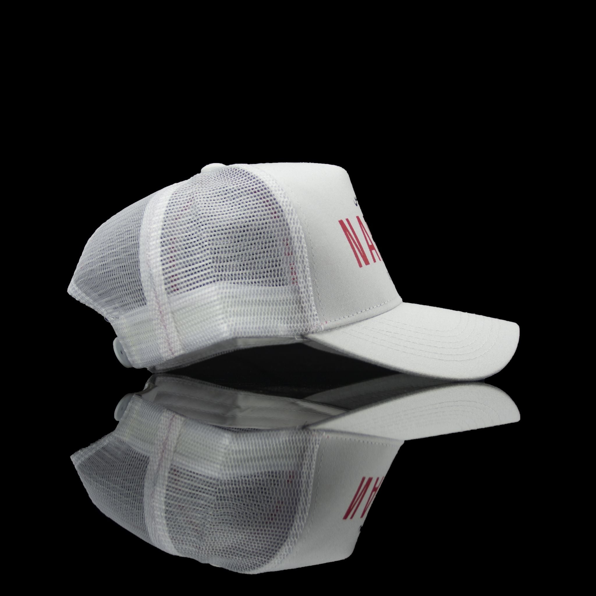 Sultan Est-Cap-Narcos (Arabic) One Size Fits All White Red-fabriqe.com