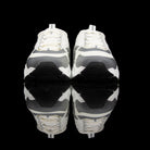 Dior Homme-B22 Sneakers-White technical knit and white calfskin Reflective Material on toe White cotton laces White nylon lining Black nylon pull tab Black rubber sole, textured “Dior Homme” logo “Welded” construction-fabriqe.com