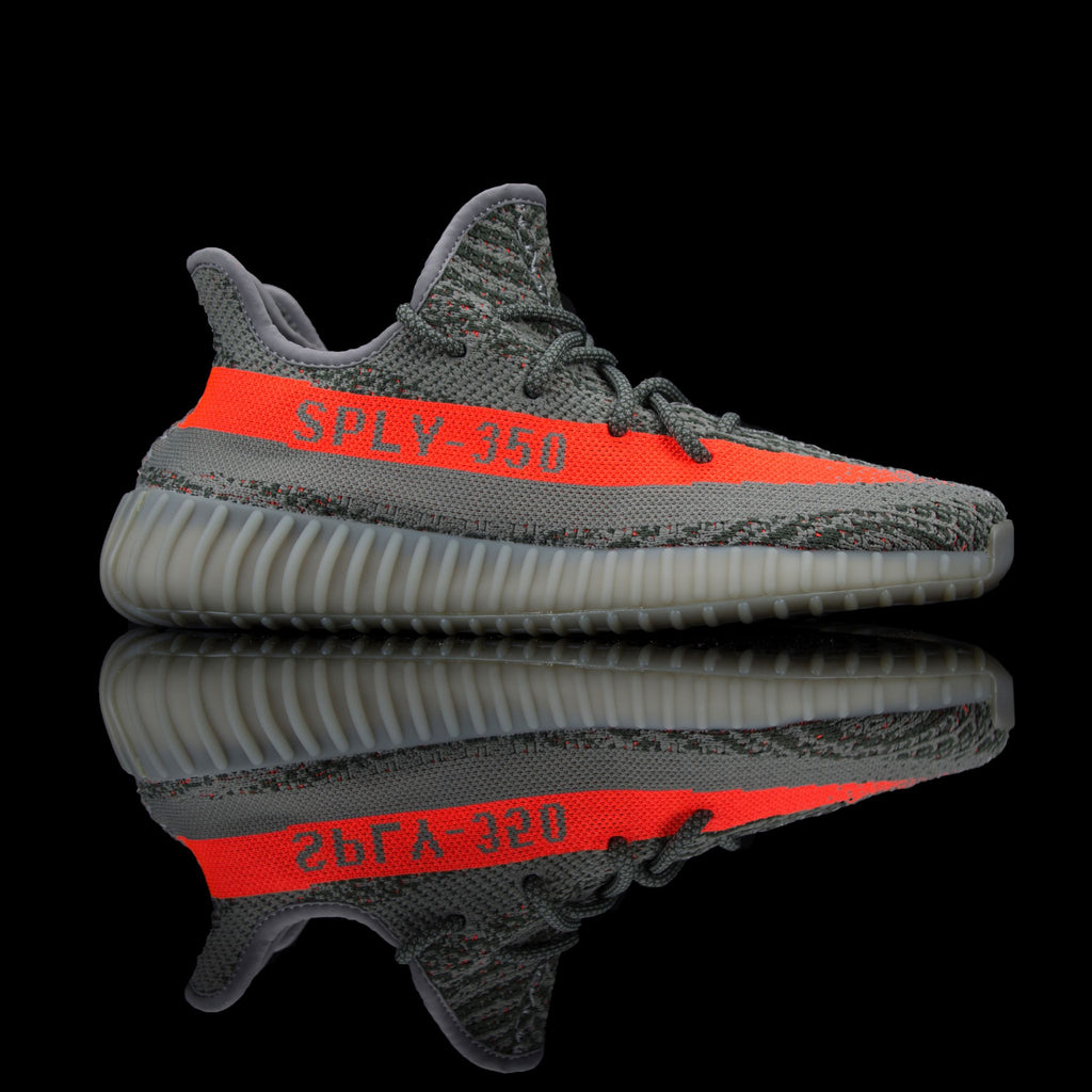 Adidas-Yeezy Boost 350-Product code: BB1826 Colour: Steeple Grey/Beluga/Solar Red Year of release: 2016-fabriqe.com