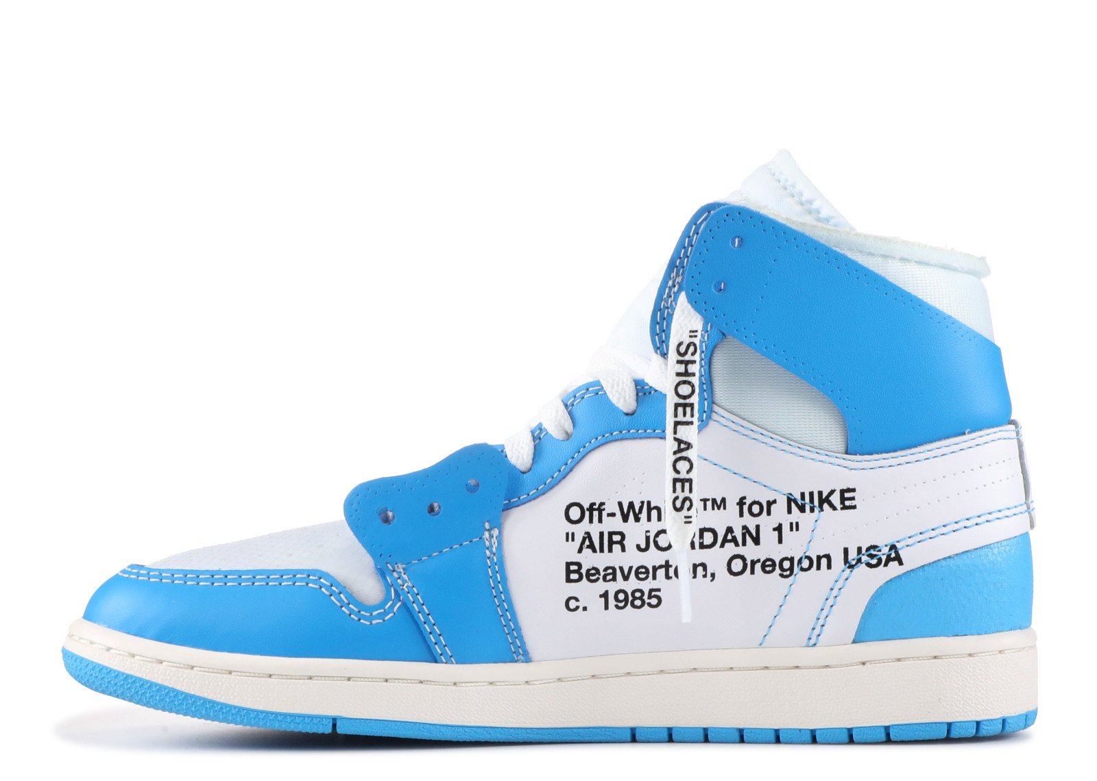 Nike-Air Jordan 1-Product code: AQ0818-148 Colour: White/Dark Powder Blue-Cone Year of release: 2018-fabriqe.com