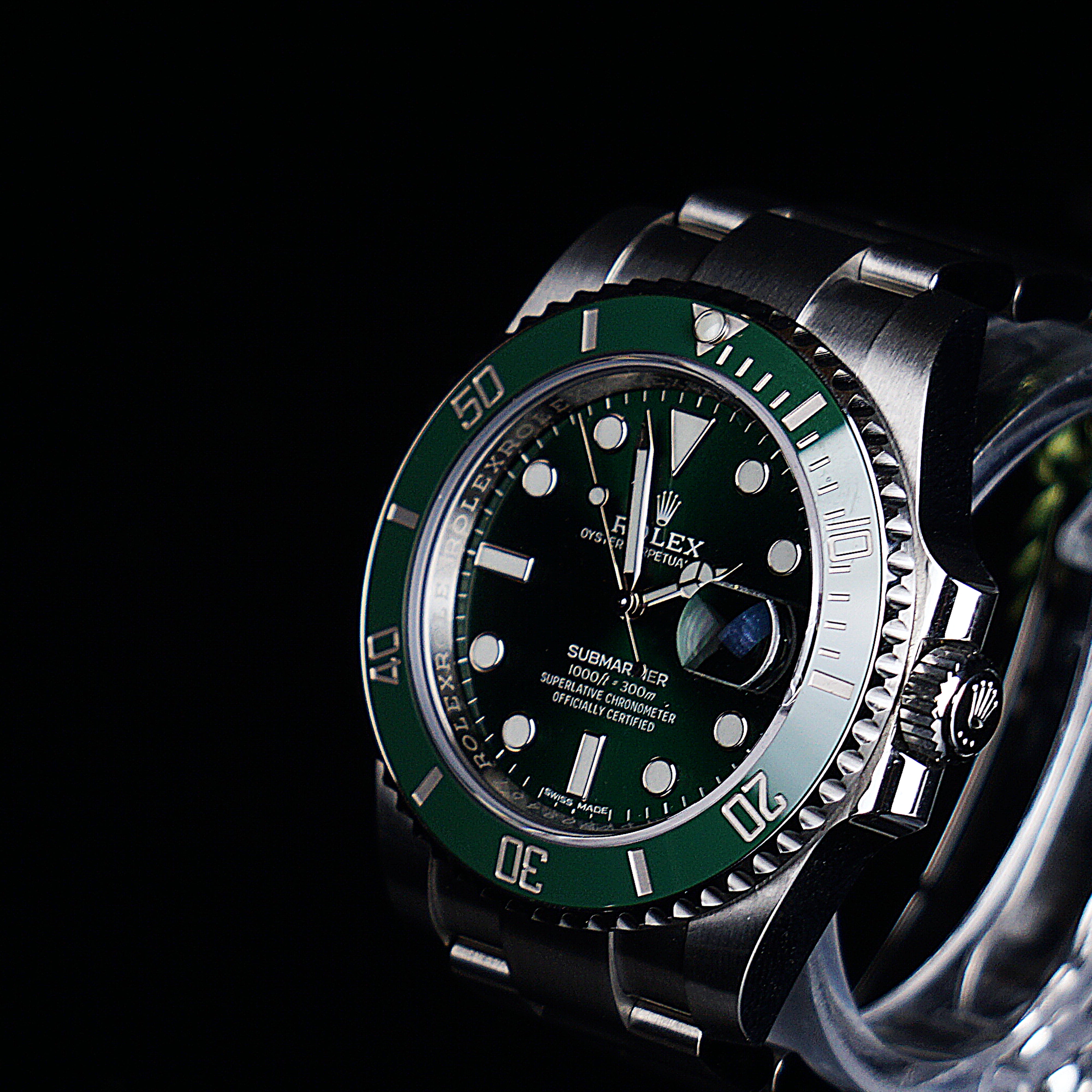 Rolex-Rolex Submariner Date 116610LV "Hulk"-fabriqe.com