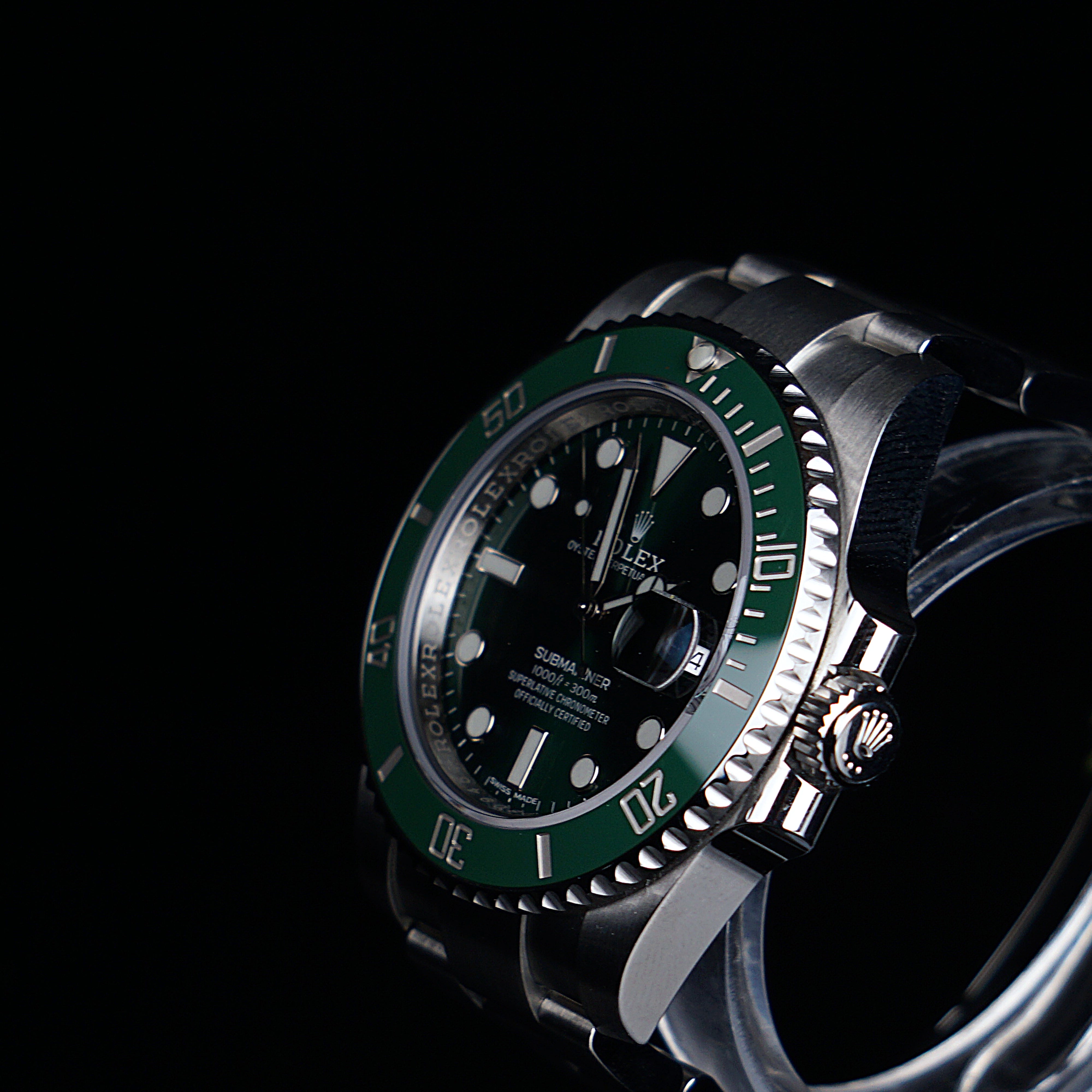 Rolex-Rolex Submariner Date 116610LV "Hulk"-fabriqe.com