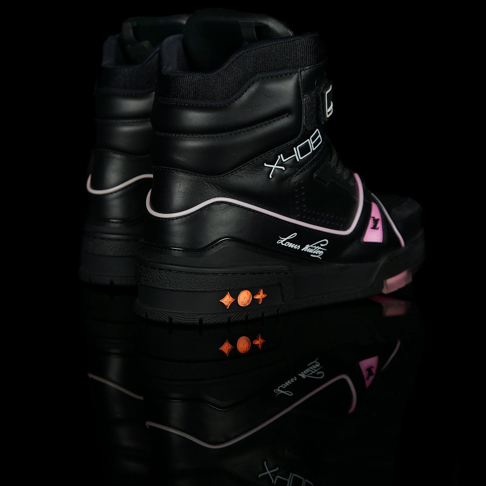 Shop on RingenShops - Owned Bags for Women - louis vuitton x408 led fiber  optic light up black sneaker - Louis Vuitton Pre
