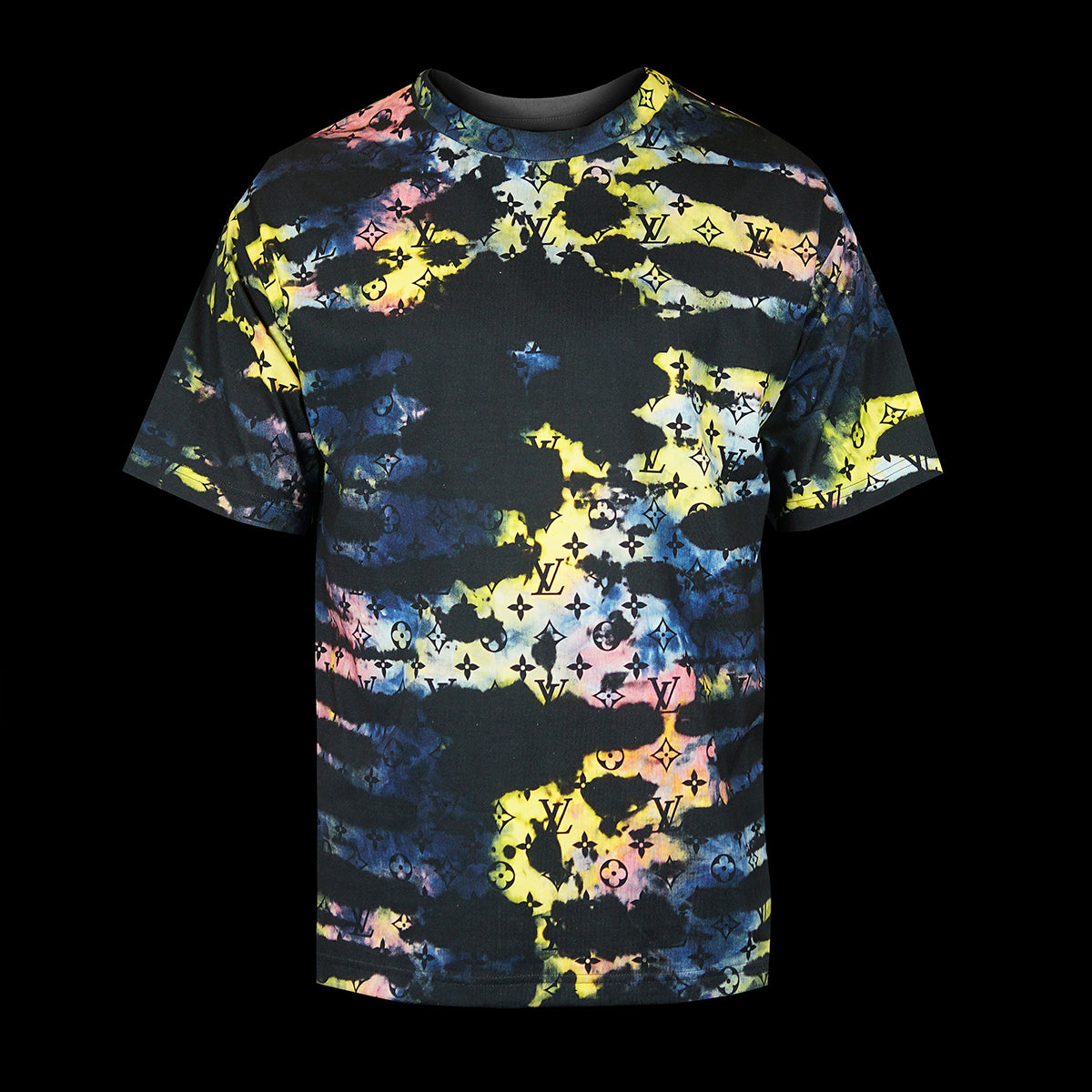 Monogram Tie Dye Printed T-Shirt – Fabriqe