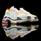 Balenciaga-Triple S-Pre Order Duration (3-5 Working Days) White/Grey/Pink/Yellow/Red 2018 Release Material: Leather, Mesh Women's Balenciaga Triple S Sneakers colour range is the new 2018 release for sneaker freaks. Crafted in leather and mesh in White, G