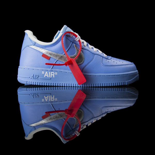 Off white x nike air force 1 mca blue restock on sale