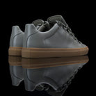 Balenciaga-Arena-Product Code: Colour: Khaki Carbon Fibre - Gum Sole Discontinued Material: Leather, Rubber Sole BALENCIAGA, the Paris based label drops the Arena Low. The casual sneakers are composed in Khaki Carbon Fibre Leather and Gum Sole. Also, the 