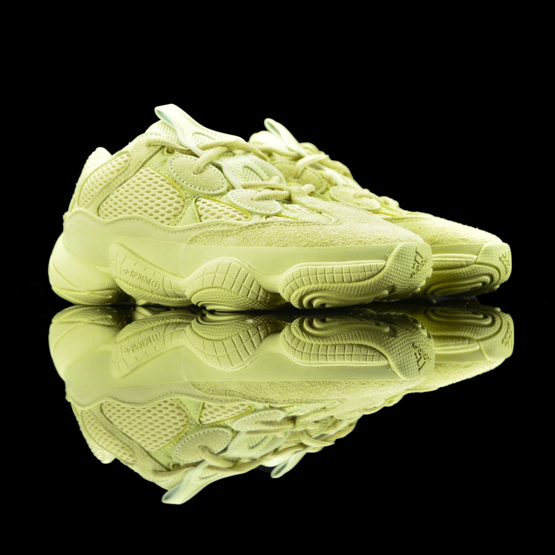 Adidas-Yeezy 500-Product code: DB2966 Colour: Super Moon Yellow/Super Moon Yellow/ Super Moon Yellow Year of release: 2018-fabriqe.com