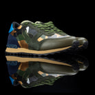 Valentino-Rockstud Sneakers-Product Code: PY2S0723IVN Colour: Multicolour Material: Leather, Suede Valentino Rockstud sneakers crafted in leather and suede feature camo design. Comfortably placed on rubber sole with a tough grip. The sneakers also sport a