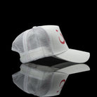 Sultan Est-Cap-London (Arabic) One Size Fits All White Red-fabriqe.com